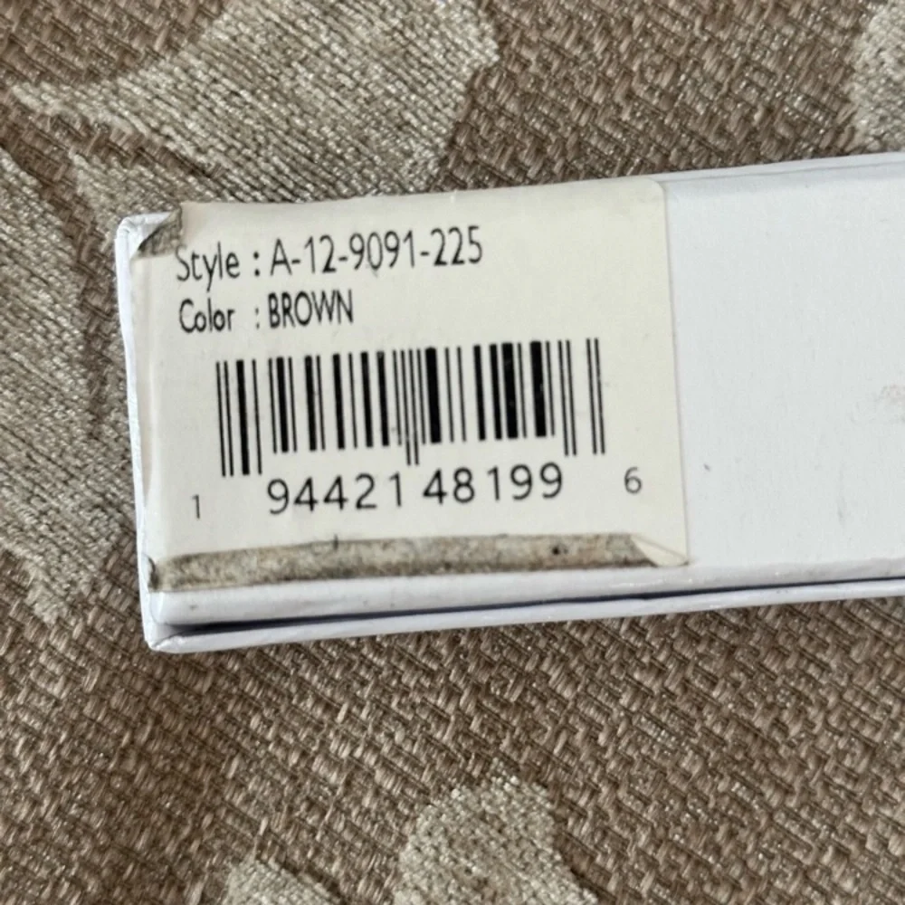 Anine Bing NWT Brown Croc-Embossed Key ring new in original box